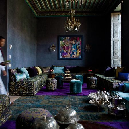 Tigmiza Boutique Hotel & Spa Ouled Jelal Zewnętrze zdjęcie The living room at the Hotel Majorelle