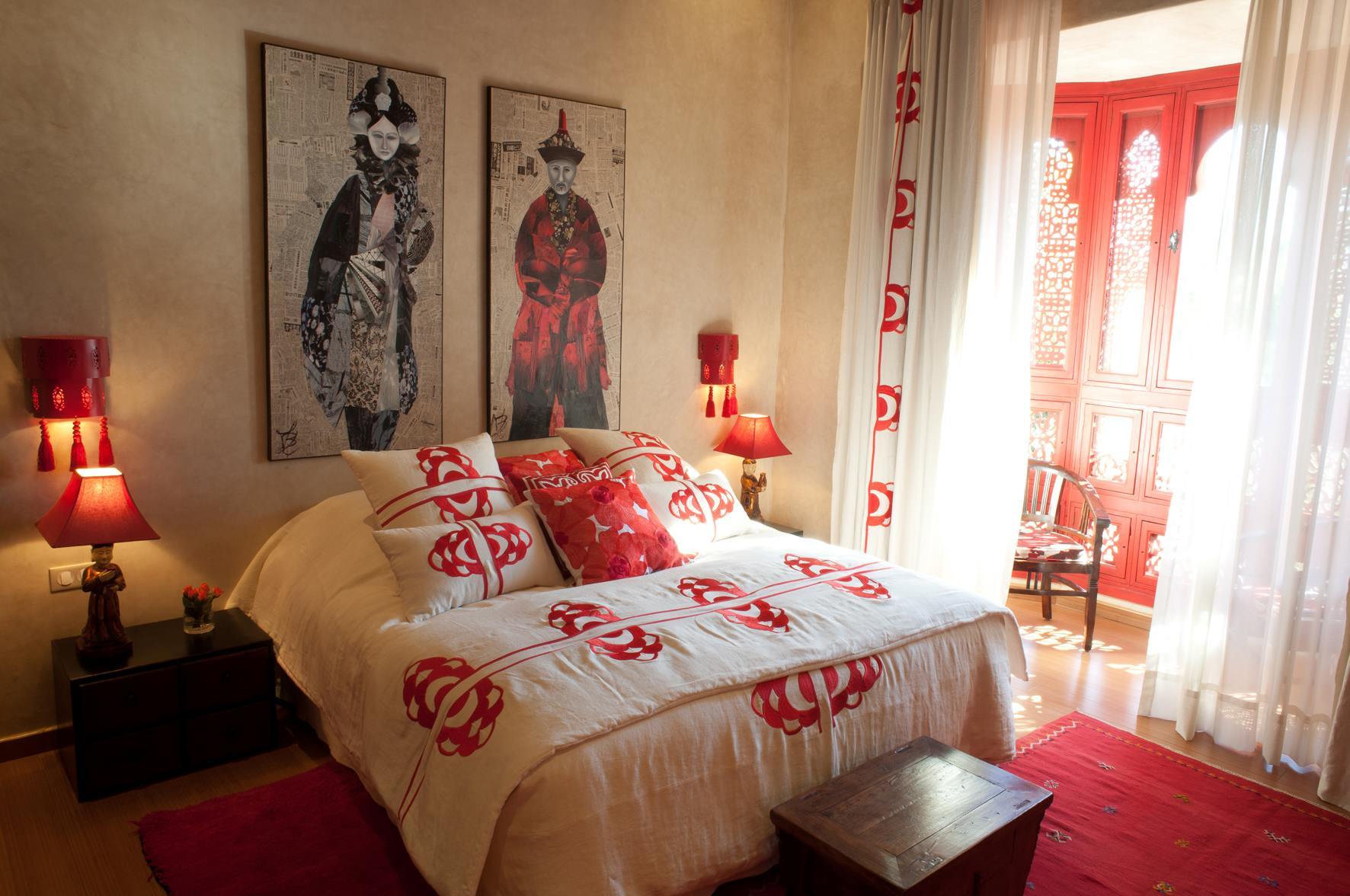 Tigmiza Boutique Hotel & Spa Ouled Jelal Zewnętrze zdjęcie A bedroom at the hotel
