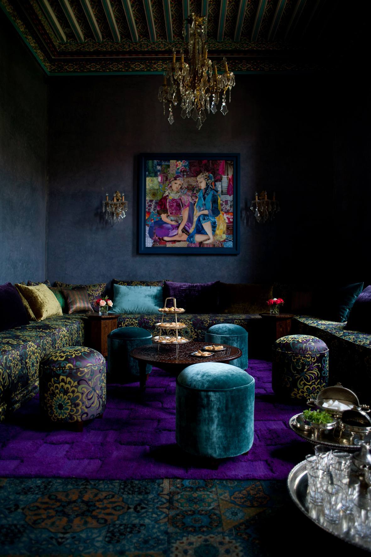 Tigmiza Boutique Hotel & Spa Ouled Jelal Wnętrze zdjęcie The interior of the nightclub